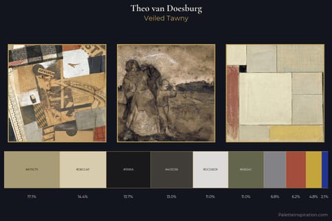 Theo van Doesburg Master Palette