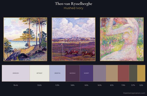 Theo van Rysselberghe Palette 2