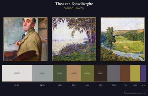 Theo van Rysselberghe Palette 11