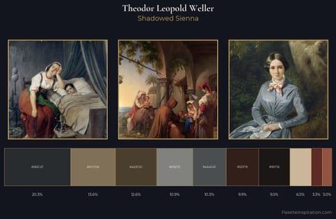Theodor Leopold Weller Palette 6