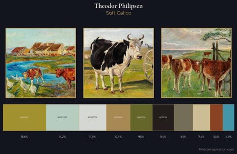 Theodor Philipsen Palette 4 - Soft Calico