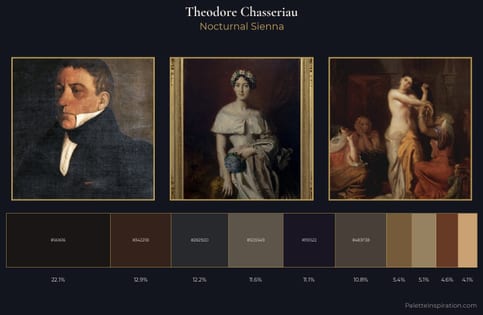 Theodore Chasseriau Palette 8
