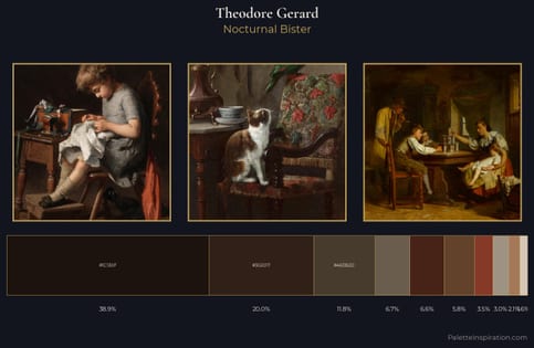 Theodore Gerard Palette 5 - Nocturnal Bister