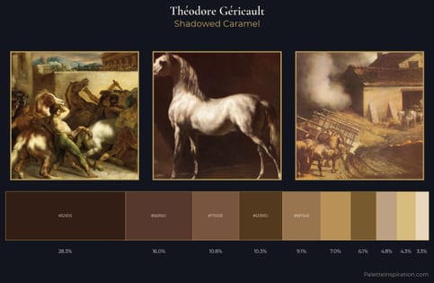 Théodore Géricault Palette 3