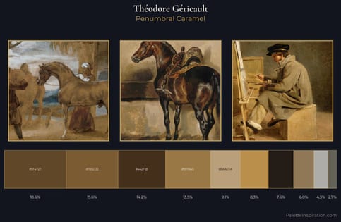 Théodore Géricault Palette 6