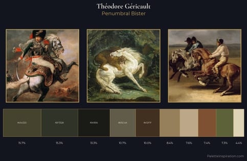 Théodore Géricault Palette 9