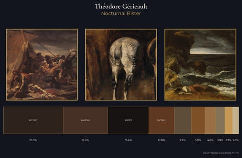 Théodore Géricault Palette 10