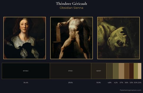 Théodore Géricault Palette 11