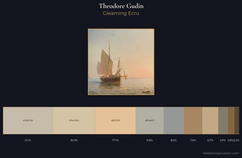 Theodore Gudin Palette 1 - Gleaming Ecru