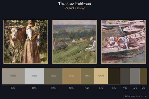 Theodore Robinson Master Palette