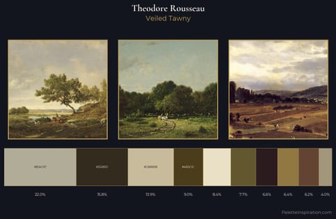 Theodore Rousseau Palette 6