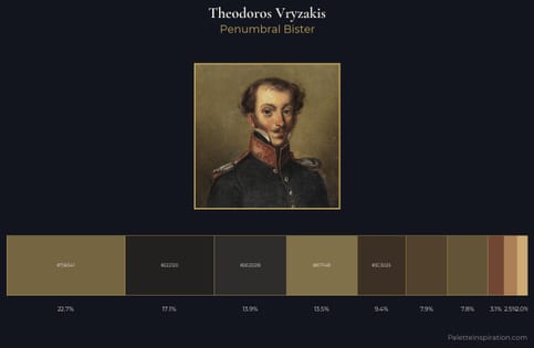 Theodoros Vryzakis Palette 3 - Penumbral Bister