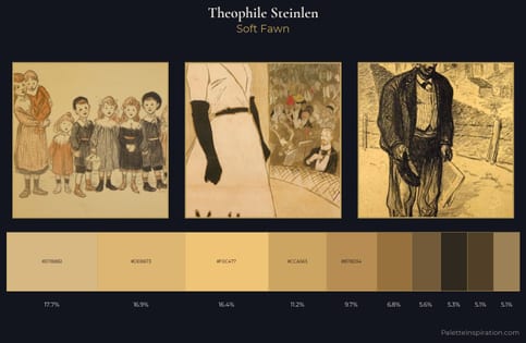 Theophile Steinlen Palette 8