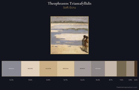 Theophrastos Triantafyllidis Palette 1 - Soft Ecru