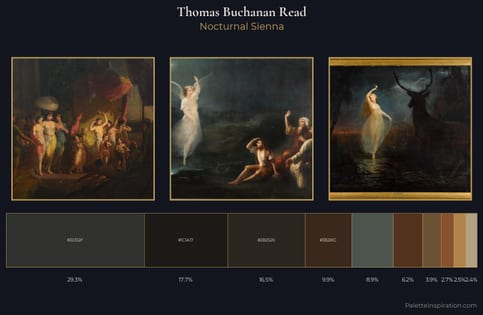 Thomas Buchanan Read Palette 4 - Nocturnal Sienna
