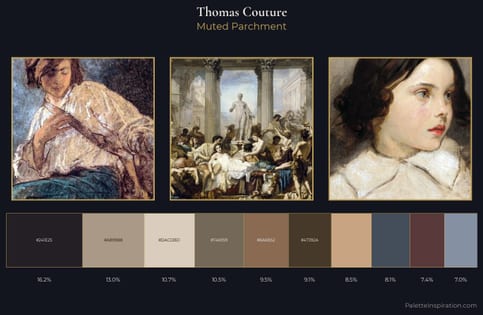 Thomas Couture Palette 3 - Muted Parchment