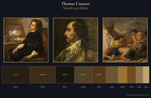 Thomas Couture Palette 7 - Tenebrous Bister