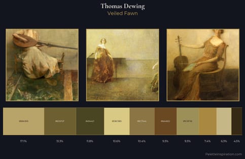 Thomas Dewing Palette 5 - Veiled Fawn