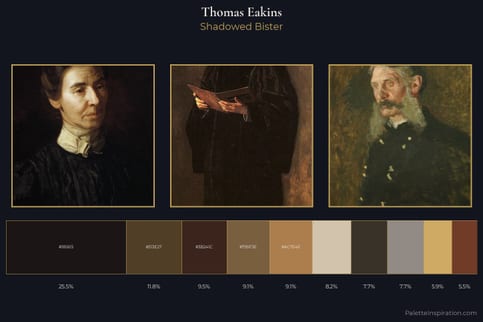 Thomas Eakins Master Palette