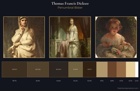 Thomas Francis Dicksee Palette 4 - Penumbral Bister