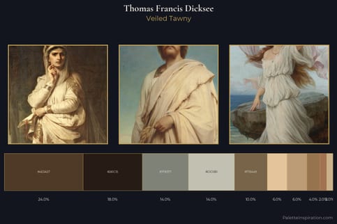 Thomas Francis Dicksee Master Palette
