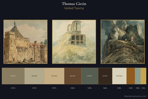 Thomas Girtin Master Palette