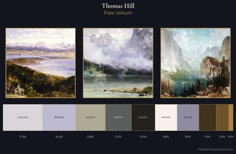 Thomas Hill Palette 2 - Pale Vellum