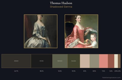 Thomas Hudson Palette 1 - Shadowed Sienna