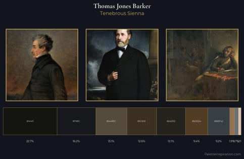 Thomas Jones Barker Palette 8