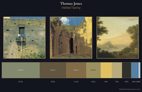 Thomas Jones Palette 2 - Veiled Tawny
