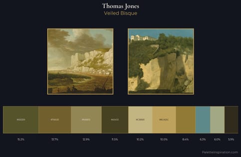 Thomas Jones Palette 4 - Veiled Bisque