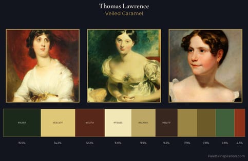 Thomas Lawrence Palette 4 - Veiled Caramel