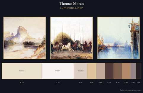 Thomas Moran Palette 2