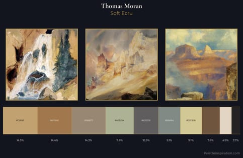 Thomas Moran Palette 4 - Soft Ecru