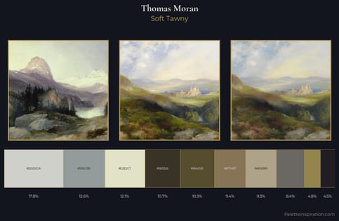 Thomas Moran Palette 9