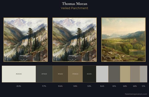 Thomas Moran Palette 10