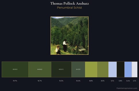 Thomas Pollock Anshutz Palette 6