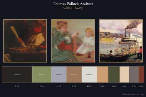 Thomas Pollock Anshutz Master Palette