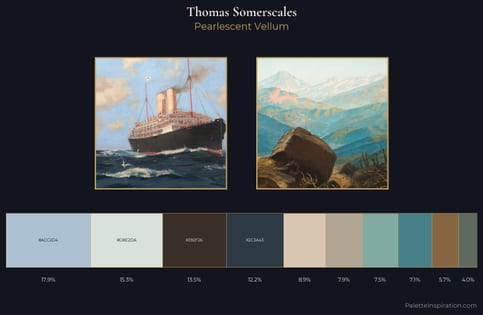 Thomas Somerscales Palette 1