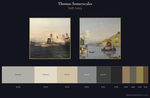 Thomas Somerscales Palette 4 - Soft Ivory