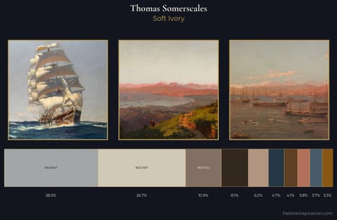 Thomas Somerscales Palette 5 - Soft Ivory