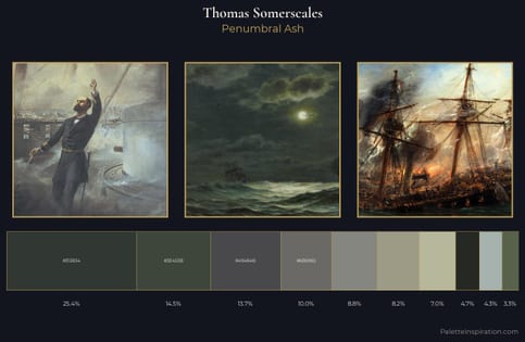Thomas Somerscales Palette 6 - Penumbral Ash