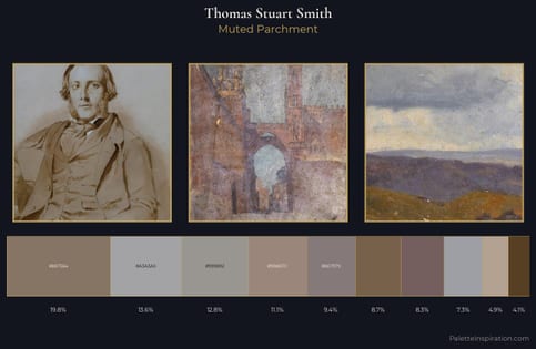 Thomas Stuart Smith Palette 1 - Muted Parchment