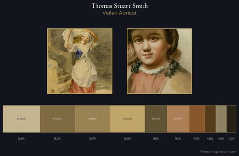 Thomas Stuart Smith Palette 5 - Veiled Apricot