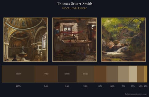 Thomas Stuart Smith Palette 7 - Nocturnal Bister