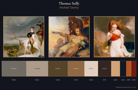 Thomas Sully Palette 5 - Muted Tawny
