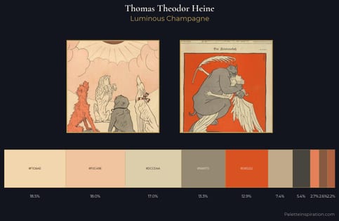 Thomas Theodor Heine Palette 1