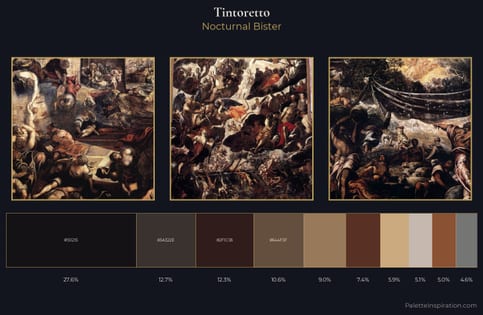 Tintoretto Palette 11 - Nocturnal Bister