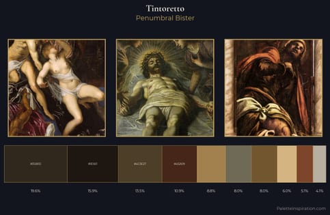 Tintoretto Palette 12 - Penumbral Bister