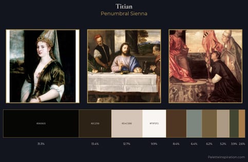 Titian Palette 2 - Penumbral Sienna